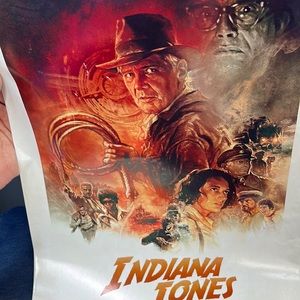 Indiana Jones The Movie Poster Think you think it iss